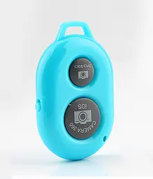 Selfie Bluetooth пульт Primo для смартфона Blue + CR2032 - мініатюра 2