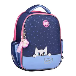 Рюкзак каркасний YES H-100 Meow-Meow 35х28х15 см Різнокольоровий (559845)