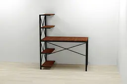 Комп'ютерний стіл Ferrum-decor Джек 75x140x60 Чорний ДСП Венге (FRD-105328)
