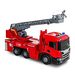 Автомодель серії "Super Big Truck" – ПОЖЕЖНА МАШИНА SCANIA (світло, звук, функ. води) TechnoDrive 5005KS - мініатюра 11