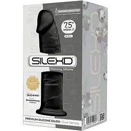 Фалоімітатор SilexD Henry Black (MODEL 2 Size 7.5in) - мініатюра 3