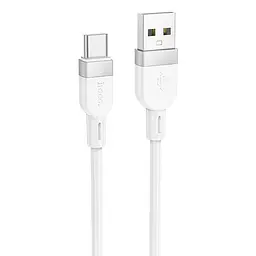 Дата кабель Hoco X109 Energy silicone USB to Type-C 1 м White