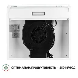 Витяжка плоска Perfelli PL 6144 W LED - мініатюра 8