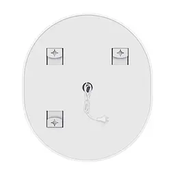 Дзеркало Mixxus Premium Ellipse MV05-80x70-Reverse white MP6645, Білий - мініатюра 10