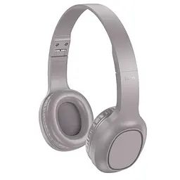 Бездротові навушники з мікрофоном Hoco W46 Charm BT Bluetooth 5.3 AUX 200 мАч Brown (31654_2907102) - мініатюра 3