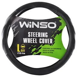 Чехол на руль Winso L 39-41 черный с перфорацией (140830)
