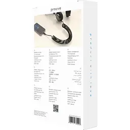 Кабель Proove Steel Spring Lightning to 3.5mm 1m (ACSS00005101) [168173] - мініатюра 3