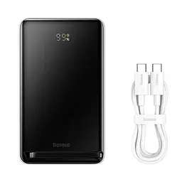 Зовнішній акумулятор Magsafe Baseus Magnetic Bracket Wireless 10000 mAh 20W PPCX000204 рожевий - мініатюра 3