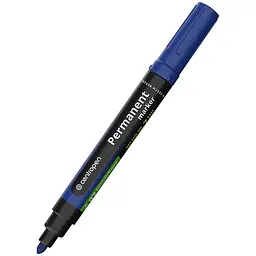 Маркер Centropen Permanent Dry Safe 8510 2.5 мм круглий синій упаковка 10 шт. (8510/03)
