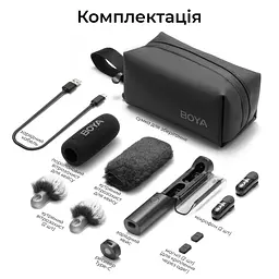 Микрофон Boya Magic-05 Type-C Black (Magic-05) - миниатюра 3