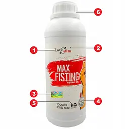 Гель для фістингу LoveStim Max Fisting, 1000 мл - мініатюра 3