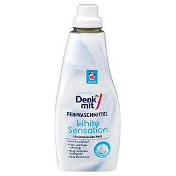 Гель для прання білого одягу DenkMit White Sensation, 1 л, 40 стирок