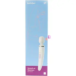 Вібромасажер Satisfyer Wand-er Woman White/Chrome (SO3458) [167923] - мініатюра 7