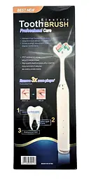 Акумуляторна зубна щітка Electric Toothbrush Best New з подвійною головкою ∙ Ефективна зубна щітка Electric Toothbrush - мініатюра 6