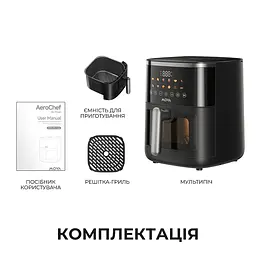 Мультипіч Mova AeroChef FD10 Pro Max Black (MOVA-FD10-PMAX-B) - мініатюра 2