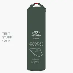 Намет одномісний Highlander Falcon Bivi Tent Pine Green (TEN165-PG) - мініатюра 6