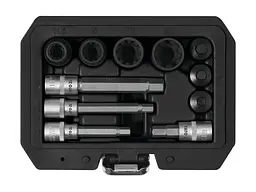 Насадки Yato для гальмівних супортів авто 3/8"-1/2" 7-22 мм (YT-06808) - мініатюра 2