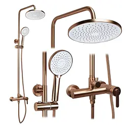 Душова система Rea Ontario brushed copper REA-P9496