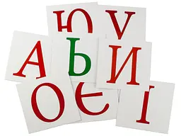 Розвиваючі картки "Українські Букви" (110х110 мм) 67146 укр. мовою - мініатюра 3