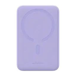Зовнішній акумулятор бездротовий Baseus Magnetic Mini Wireless Fast Charge Power Bank 20000 mAh 20 W фіолетовий