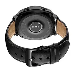 Шкіряний ремінець Primo для годинника Samsung Sport Gear (SM-R600) Black - мініатюра 2