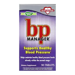 Комплекс для підтримки кров'яного тиску BP Manager 90 таблеток
