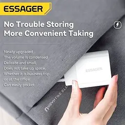 Зарядний пристрій Essager USB-C PD20W + cable USB-C to Lightning white (EFJB02-XBL02-T) - мініатюра 4