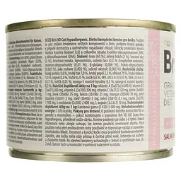 Вологий корм для котів Brit GF Veterinary Diet Cat Cans Hypoallergenic з лососем та горохом 200 г - мініатюра 6