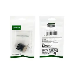 Адаптер UGREEN HDMI 4K Adapter Male to Female Up-angled - мініатюра 2