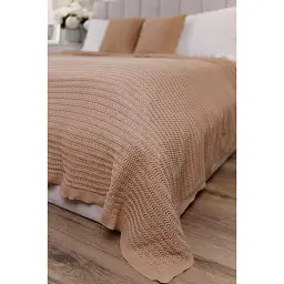 Плед Прованс Cotton бежевый 120 х 200 см (039527) - миниатюра 5