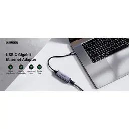 Перехідник USB-C to RJ45 Ethernet 1000Mbps CM199 Ugreen (50737) - мініатюра 6
