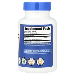  Альфа-гліцерилфосфорилхолін Nutricost Alpha GPC 600 мг 60 капсул - мініатюра 2