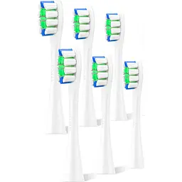 Насадка для зубної щітки Oclean P1C1 W06 Professional 6 шт. White [6970810553802] [111819] - мініатюра 2