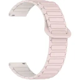 Ремінець DK CDK для Garmin D2 Air X10 20mm Silicone Shaped Magnetic Band (018822) (pink / ivory)
