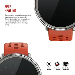 Гідрогелева плівка на годинники Amazfit Active 2 ArmorStandart захисна плівка для смарт годинників прозора (ARM84396) - мініатюра 3