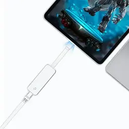 Мережевий адаптер USB TP-Link UE300C, White, 1xGLan, USB Type-C - мініатюра 4