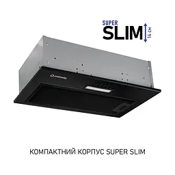 Витяжка повновбудована Minola HBI 5014 BLF LED - мініатюра 2