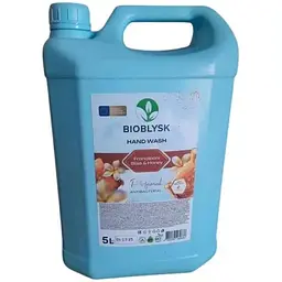 Крем-мило рідке BIOBLYSK 5л парфумоване антибактеріальне “Frangipani Bliss & Honey”