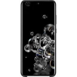 Оригінальний силіконовий чохол Silicone Cover для Samsung Galaxy S20 Ultra Black EF-PG988TBEGRU SM-G988 - мініатюра 2