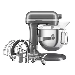 Кухонна машина KitchenAid Heavy Duty 6,6 л 5KSM70JPXECU з підйомною чашею сріблястий - мініатюра 3