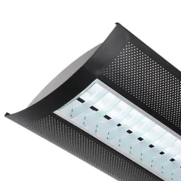 Світильник Brille 111274 FLF-72/3x28 Black Br/L люмінесцентний підвісний - мініатюра 2