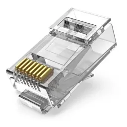 Конектор RJ45 UTP Cat.6 Modular 10 шт. Vention (IDDR0-10) - мініатюра 2