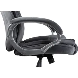 Офісне крісло Barsky Soft Microfiber Grey Soft-03 (Soft-03) - мініатюра 10
