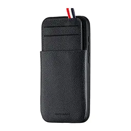 Чохол Jinduka Leather Pocket iPhone 15 Pro Black - мініатюра 4