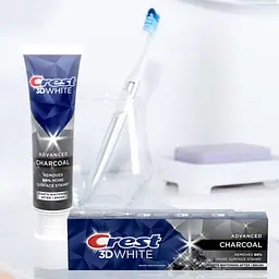 Відбілююча зубна паста Crest 3D White Advanced Charcoal 107 г (BT20503) - мініатюра 3