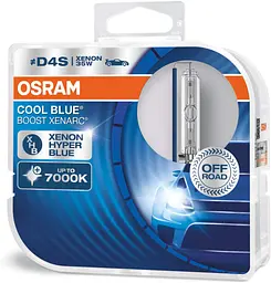 Комплект ксенонових ламп OSRAM 66440CBB-DUO COOL BLUE BOOST D4S 85V 35W P32d-5 XENARC комплект - мініатюра 2