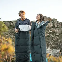 Спальник Naturehike F150 (NH22MSD05) +13°C - правий - 190см - темно-блакитний - мініатюра 4