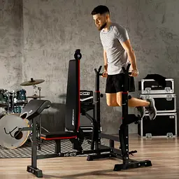 Лавка тренувальна Hop-Sport HS-1075 Pro із партою Скотта - мініатюра 18