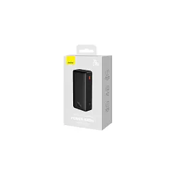 Батарея універсальна Baseus Airpow 30000mAh 20W PD/3.0, QC/3.0, black (PPQD090101) - мініатюра 10