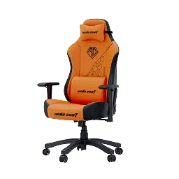Ігрове крісло Anda Seat Phantom 3 Tiger edition Orange Size L (AD18Y-14-OB-PV/C) - мініатюра 2